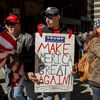 'No Collusion!': Trump Supporters Rally Outside Trump Tower As Attorney General Reviews Mueller Report